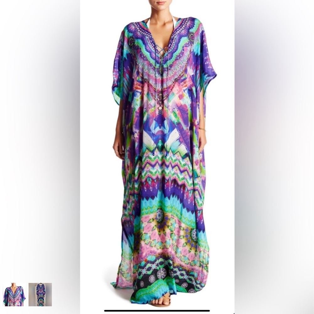 Shahida Parides Vibrance Kaftan Maxi Dress In Silk
$479 $695